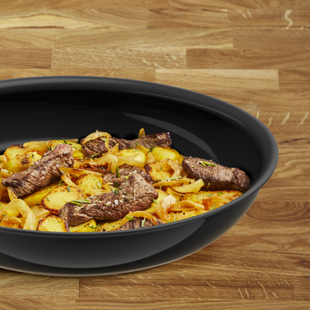 Tefal c47604 change black ceramic frying pan 24 cm black