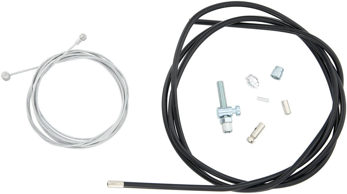 Freio de tambor de conjunto de cabos de união 2,25m de zinco preto