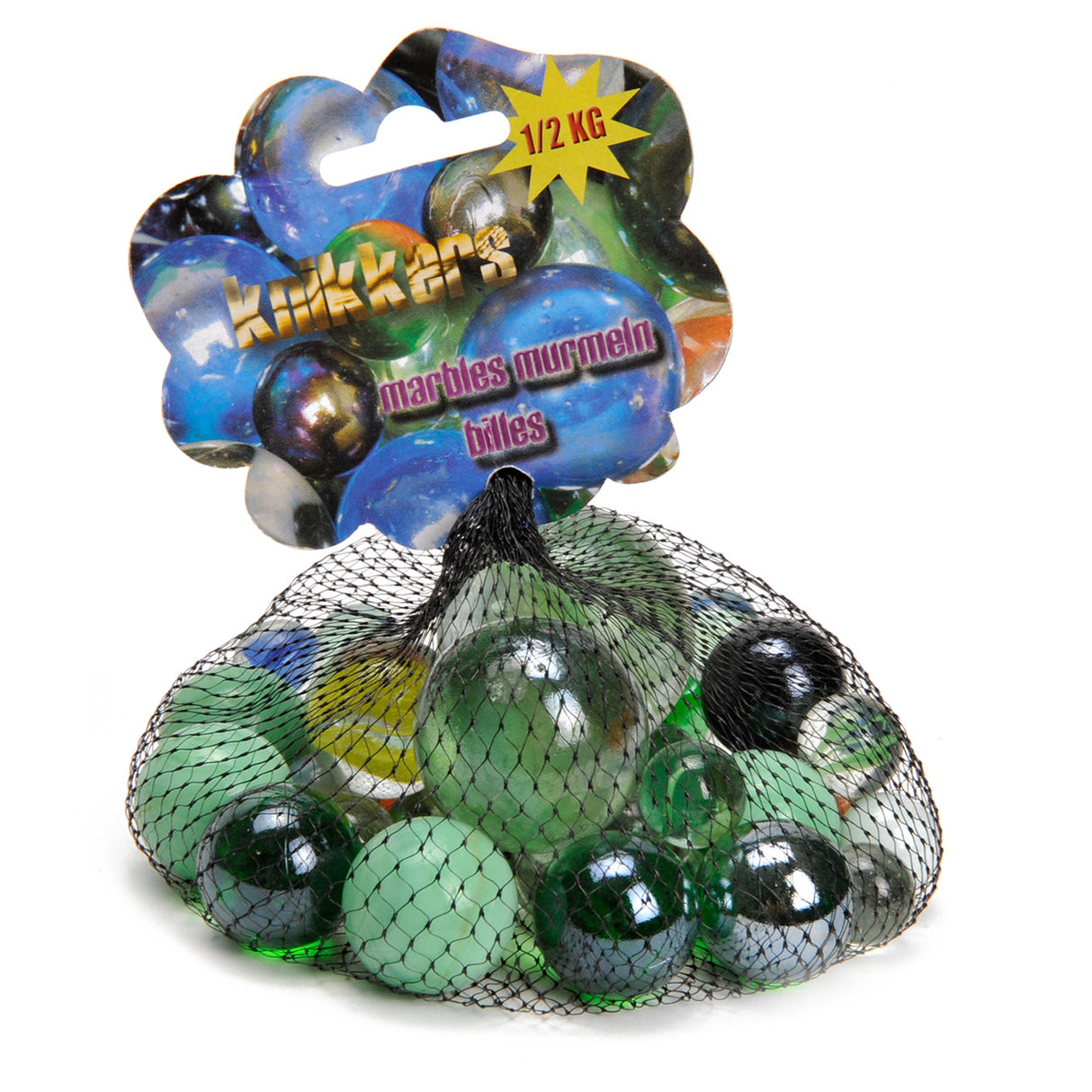 Marbles in net, 500g