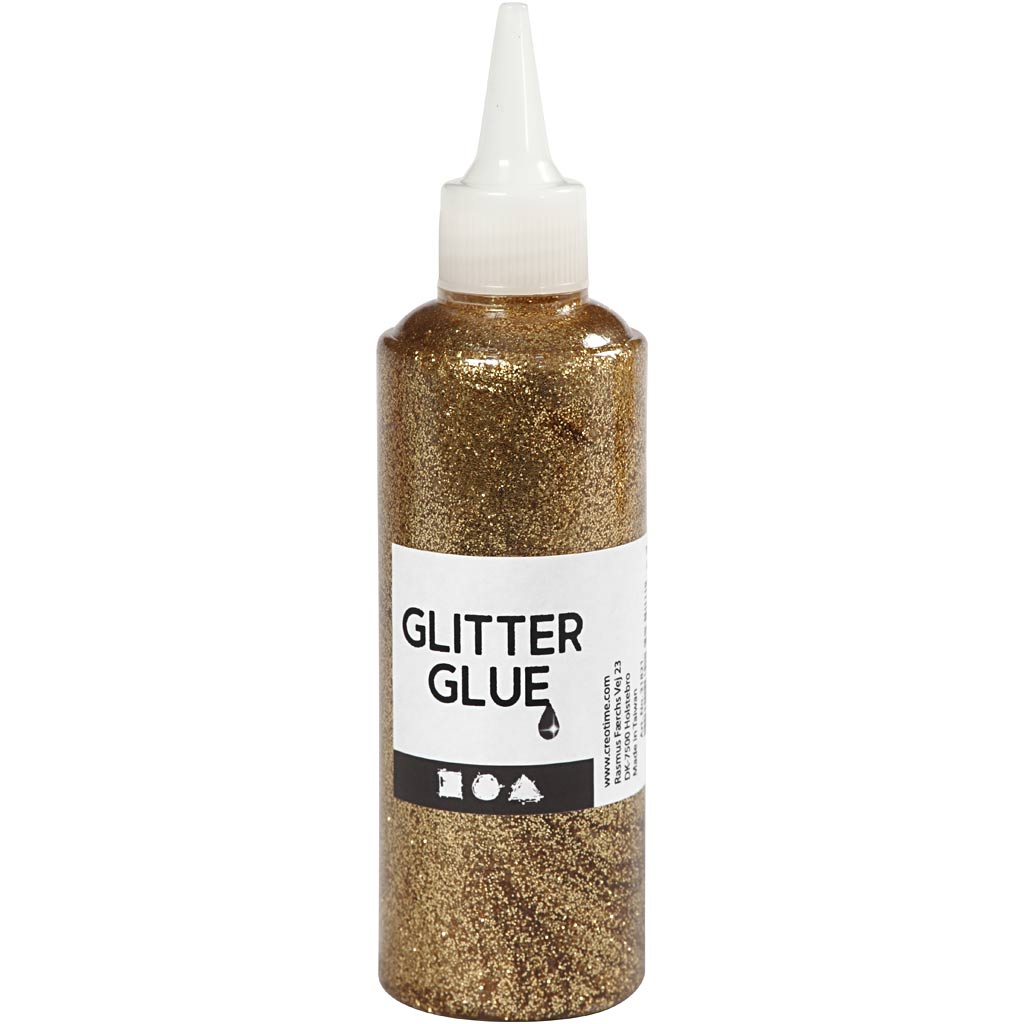 Creativ Company Glitter Glue Gold, 118 ml