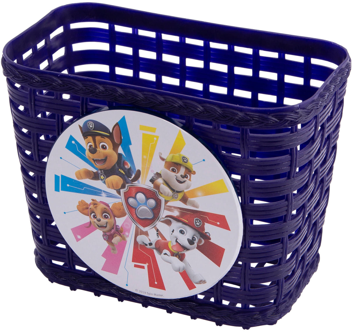 Bike fashion children's basket kids basket paw patrol
