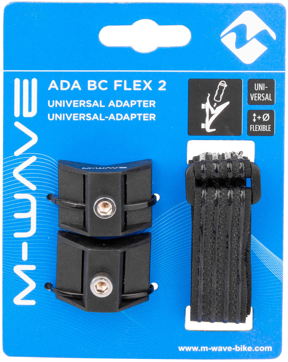 M-wave bottle cage adapter ada bc flex 2 bot.cage adapter ada bc flex 2 black