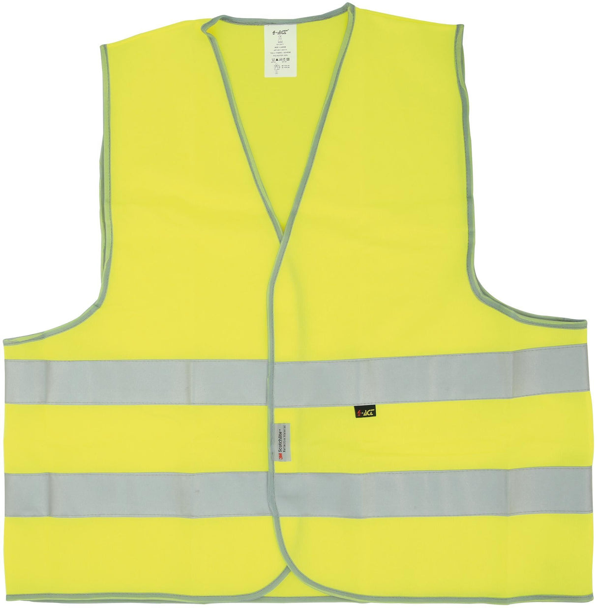 4-act reflective safety vest reflex vest f.adults size m y
