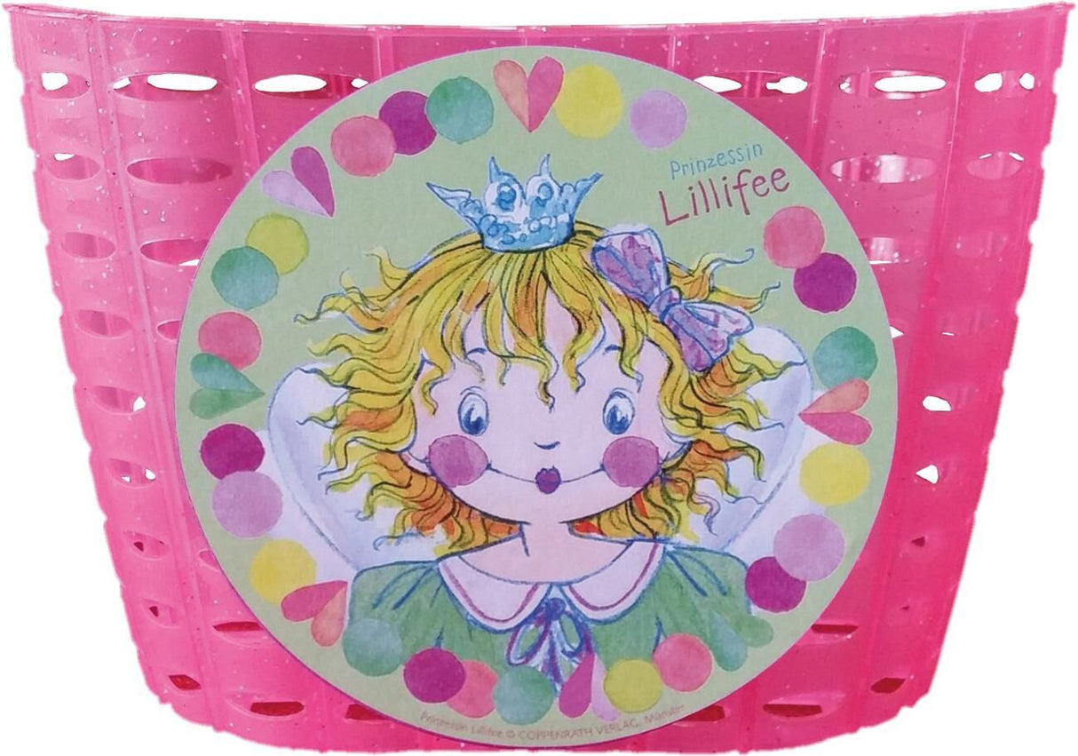 Bike fashion children's basket kids basket princess lilifee plastic