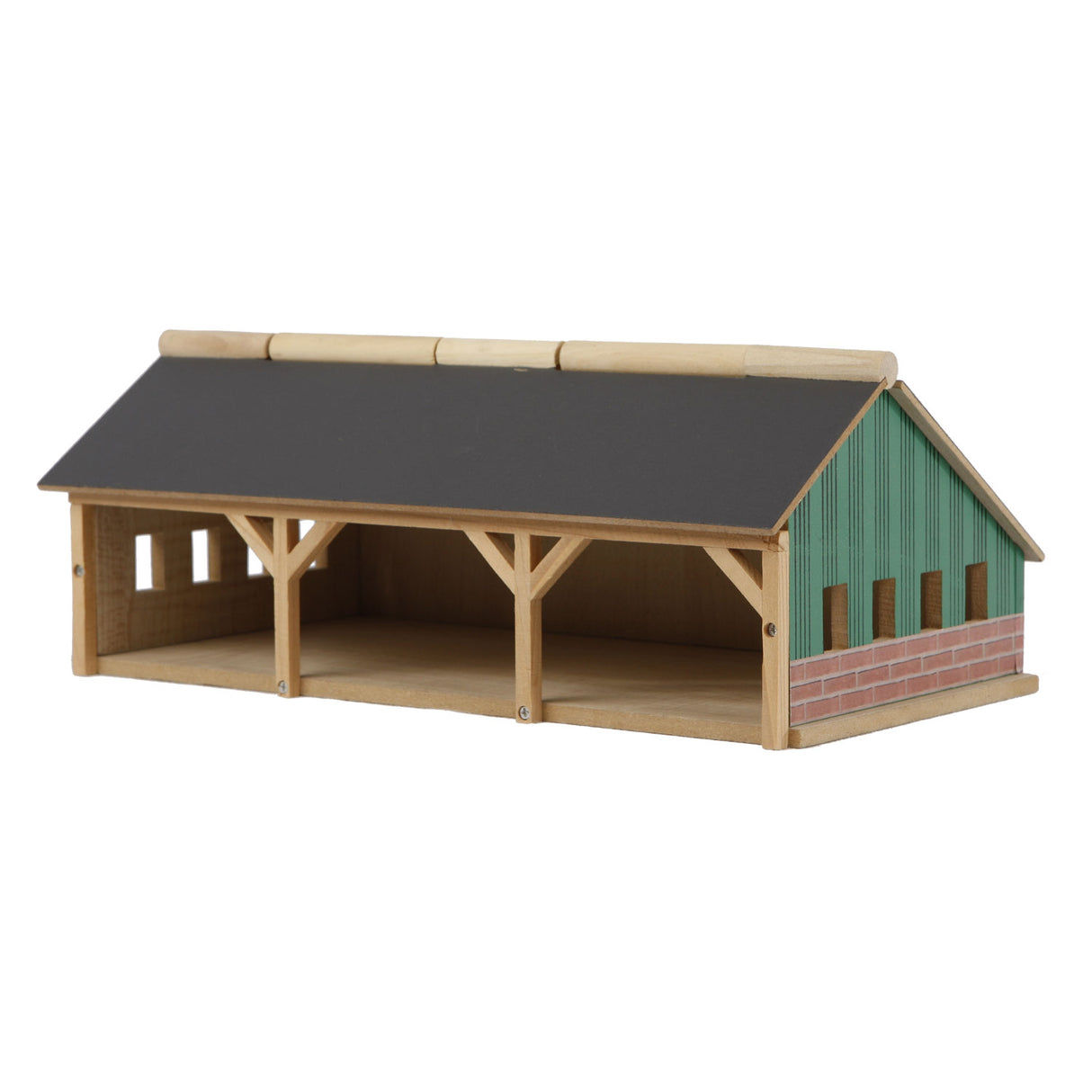 Kids globe agricultural shed 3-compartment small, 1:87