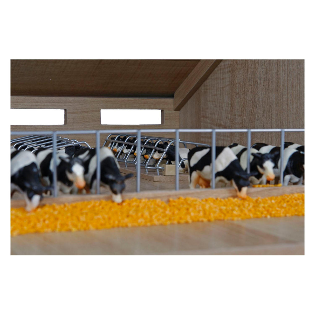 Kids Globe Globe Cow Black blanc debout 1:32, 2e