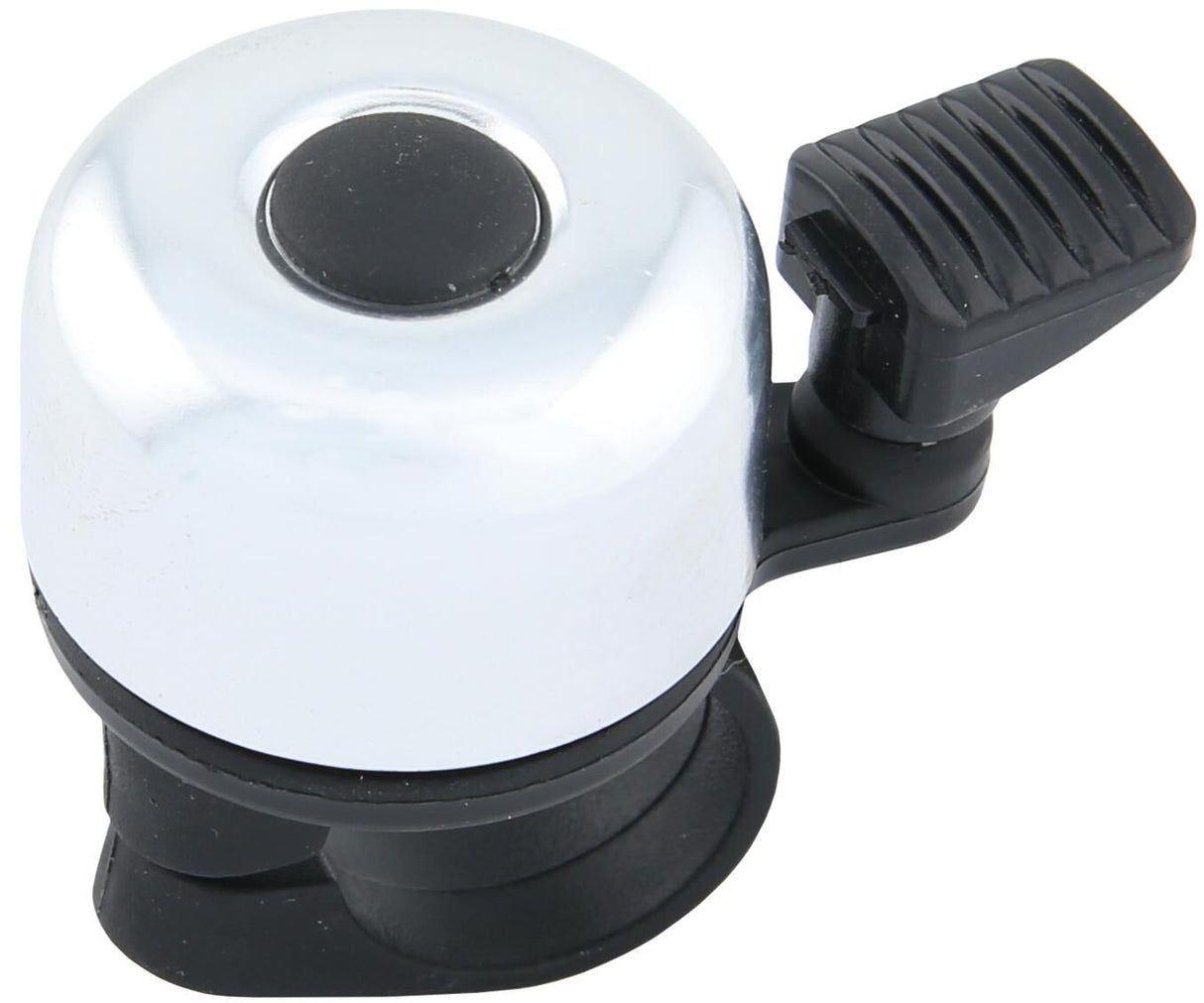 Bike tec more hartje basic mini fietsbel mini bell alu silver