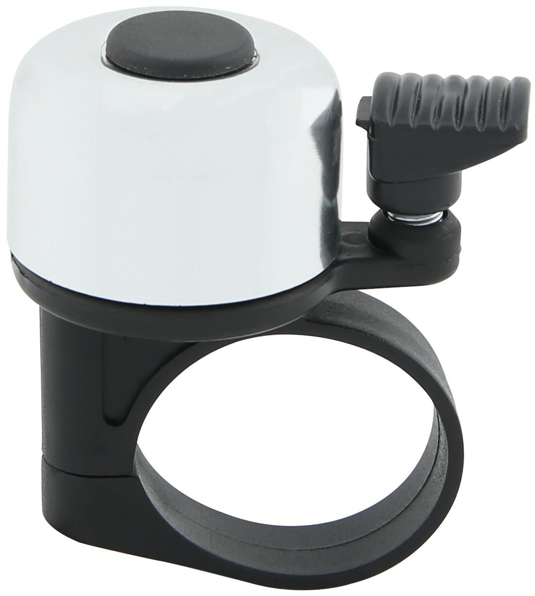 Bike tec more mini fietsbel mini bell alu f. bardiameter 31,8mm sil.