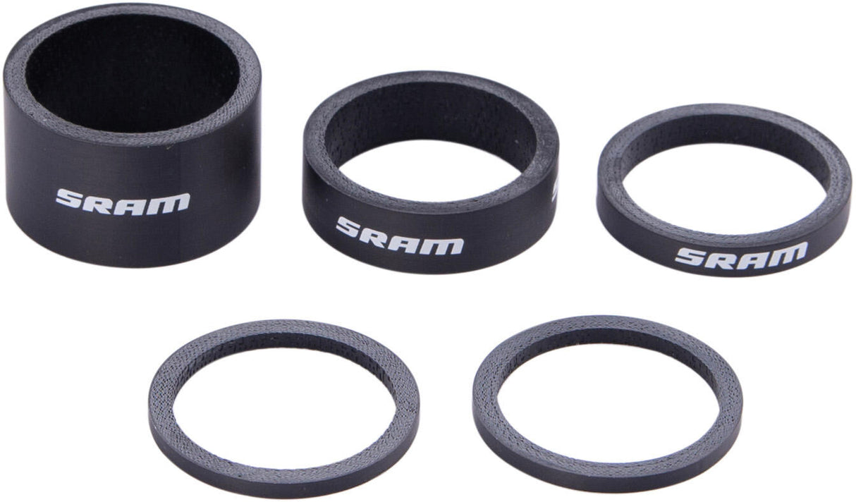 Sram spacer set spacer set 2.5x2 5 10 20mm white