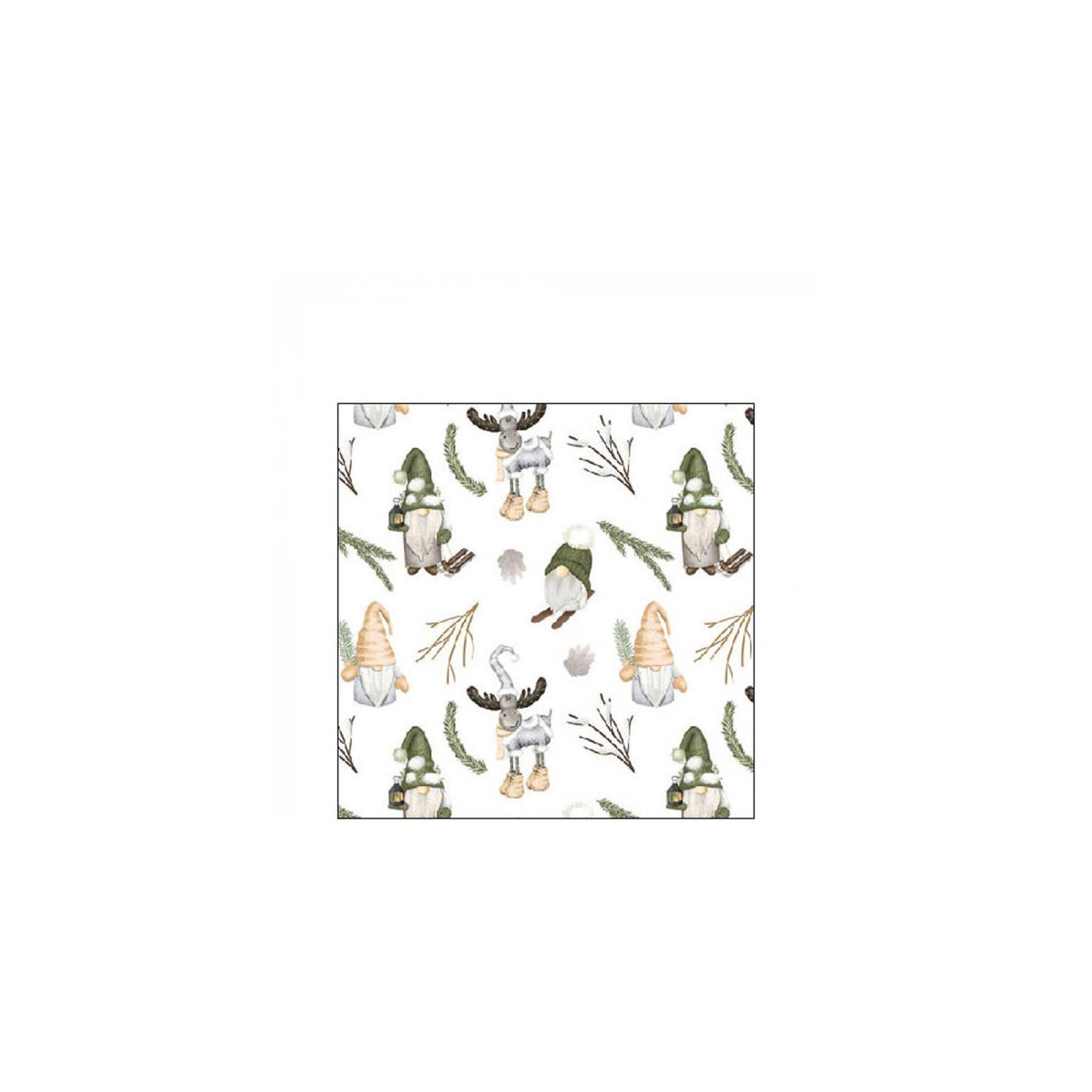 Ambiente servetten 25cm forest gnomes