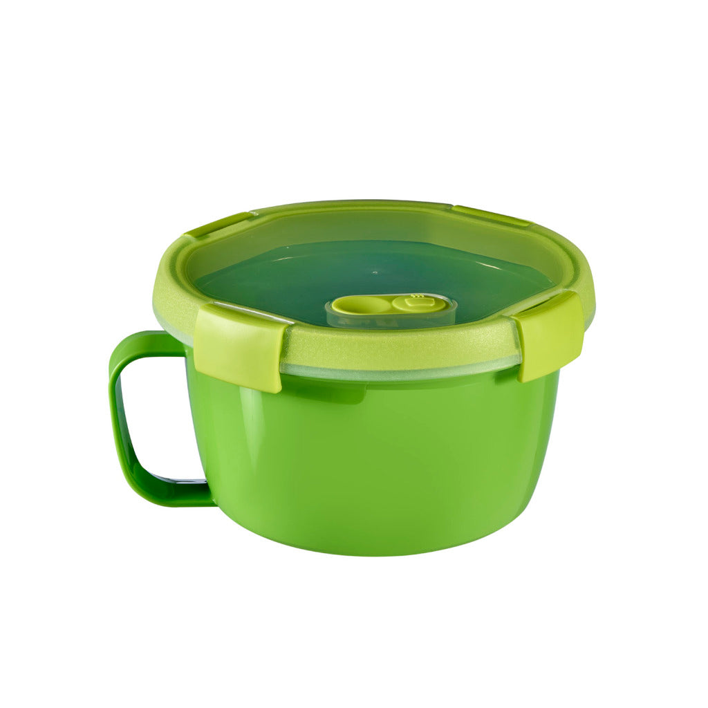 Tigela de sopa Curver 0,9l redonda inteligente para levar