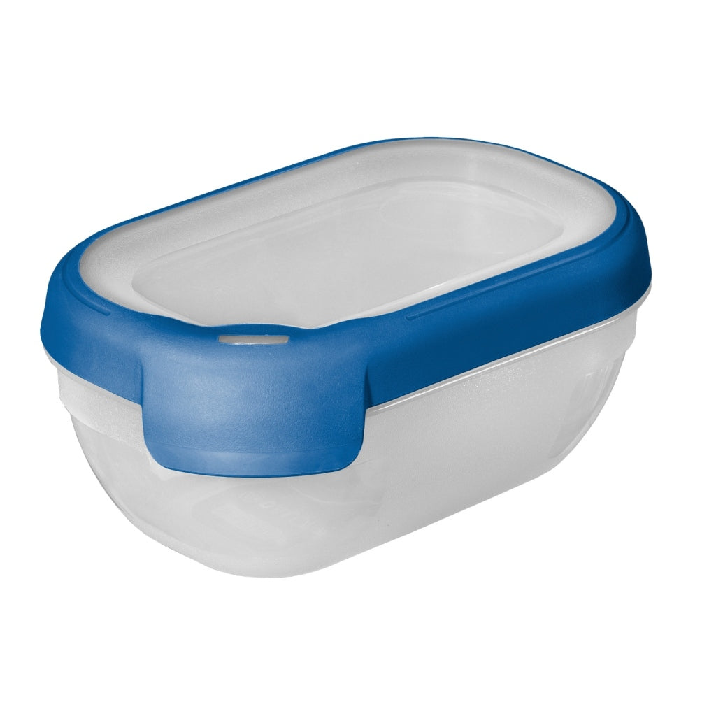 Curver Grand Chef rectangular food container 0.5l transparent dark blue