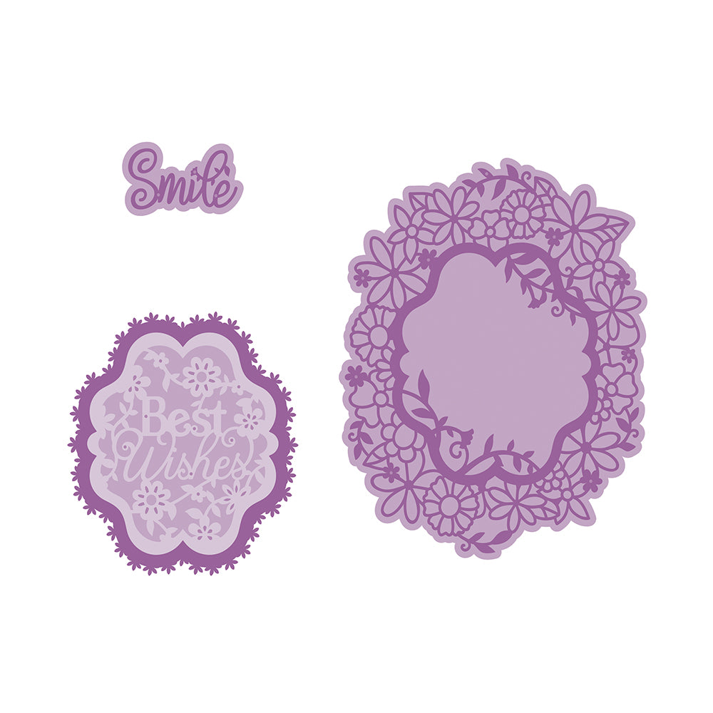 Tonic studios • essentials die set topper florulent bundle
