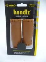 Velo Handle Leather 92 127mm Brown - Genuine Leather