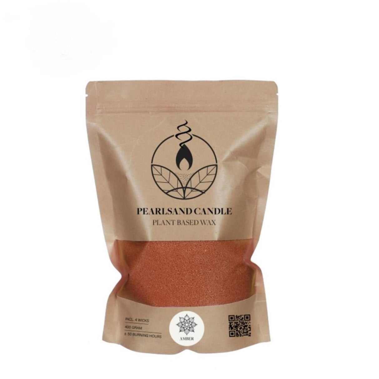 Ideas 4 seasons kaarsenzand met geur amber 400 gram