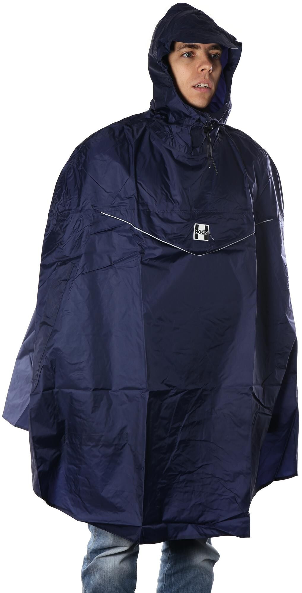 Hock rain cape rain light poncho rain light size xl navy