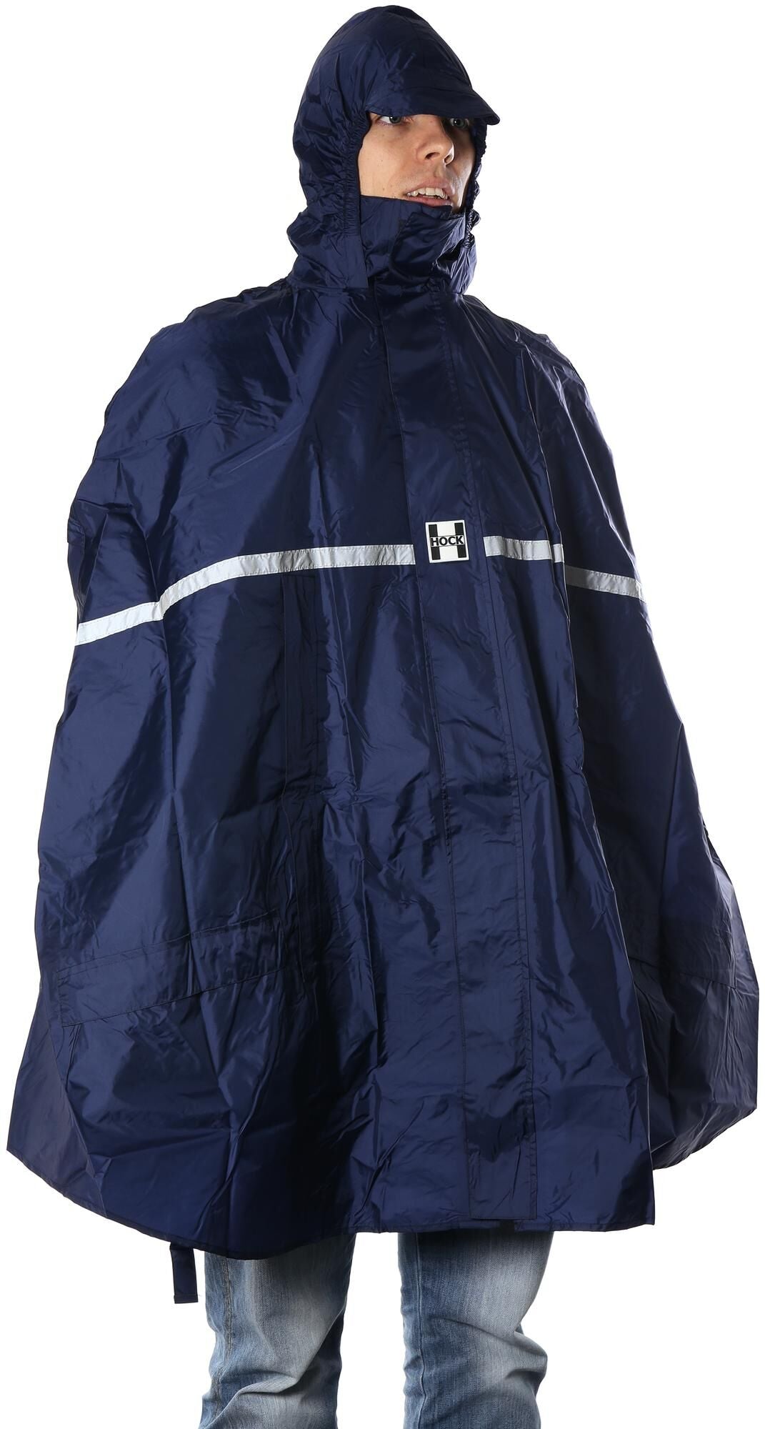 Hock rain cape super perfect poncho super parkt.refekto xl navy