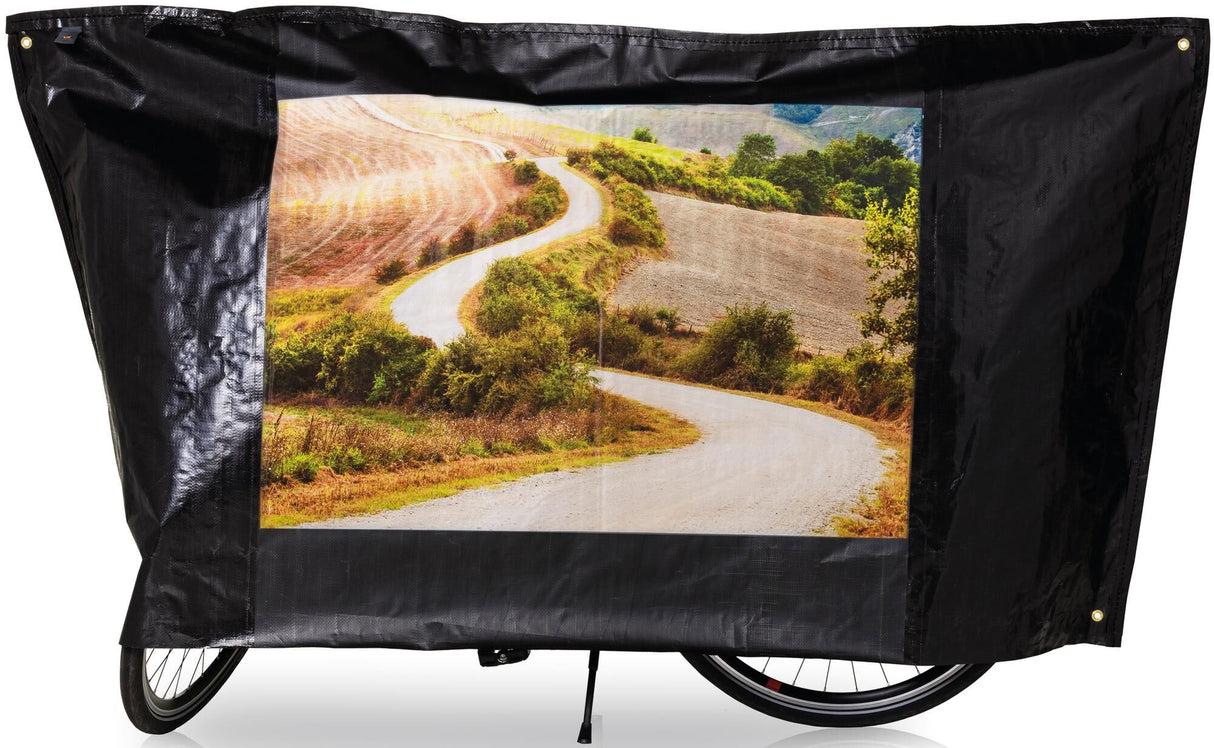 Vk international bicycle protective cover color bike cover intern. color black