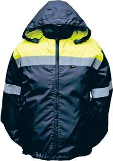 4-act reflective rain jacket size xl blue y reflex