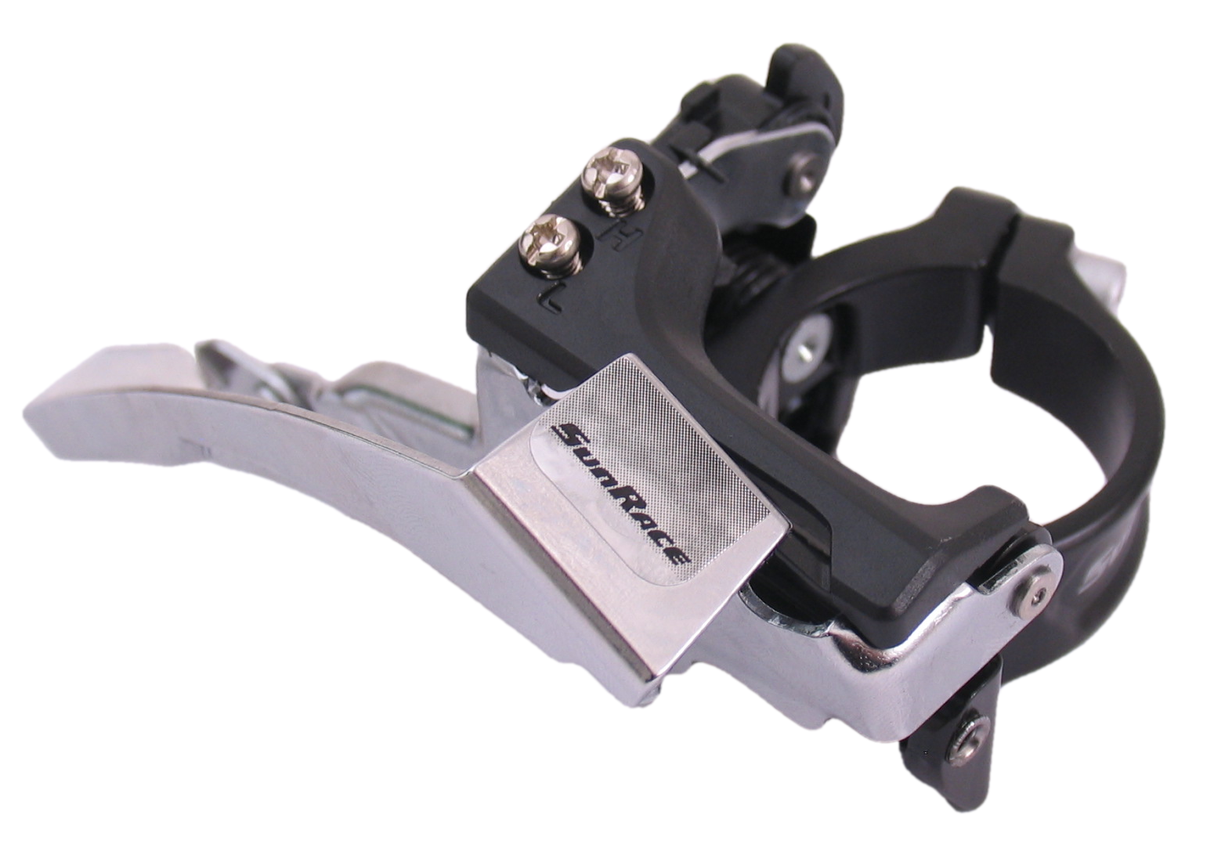 Elülső váltó 3 x 7 8-as sunrace FDM300 Top Swing Dual Pull 42T