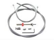 Cable set trunk brake sk88 stainless steel silver