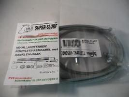 Cable set trunk brake th402 silver