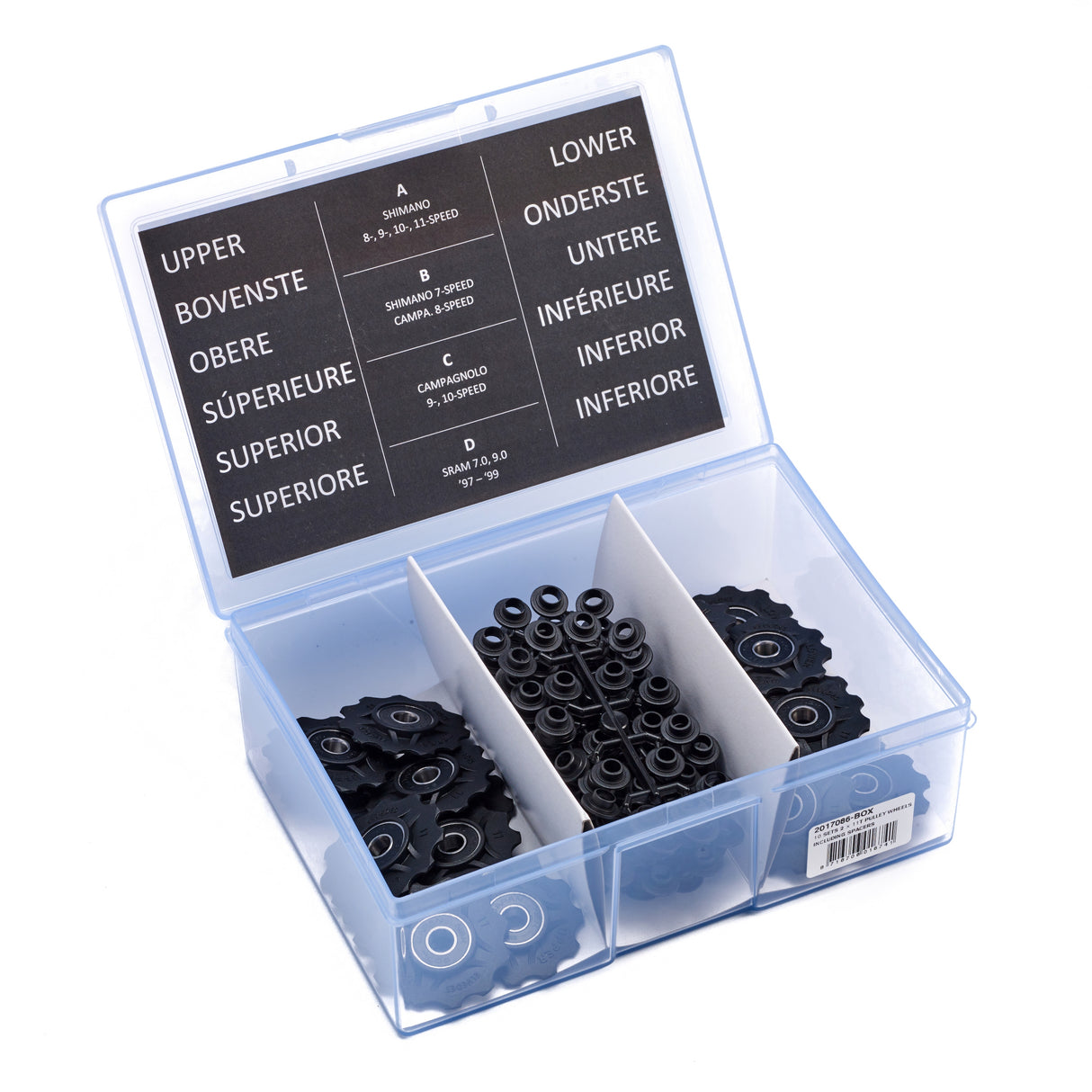 QA0305A Комплект дерайльорни колела Elvedes