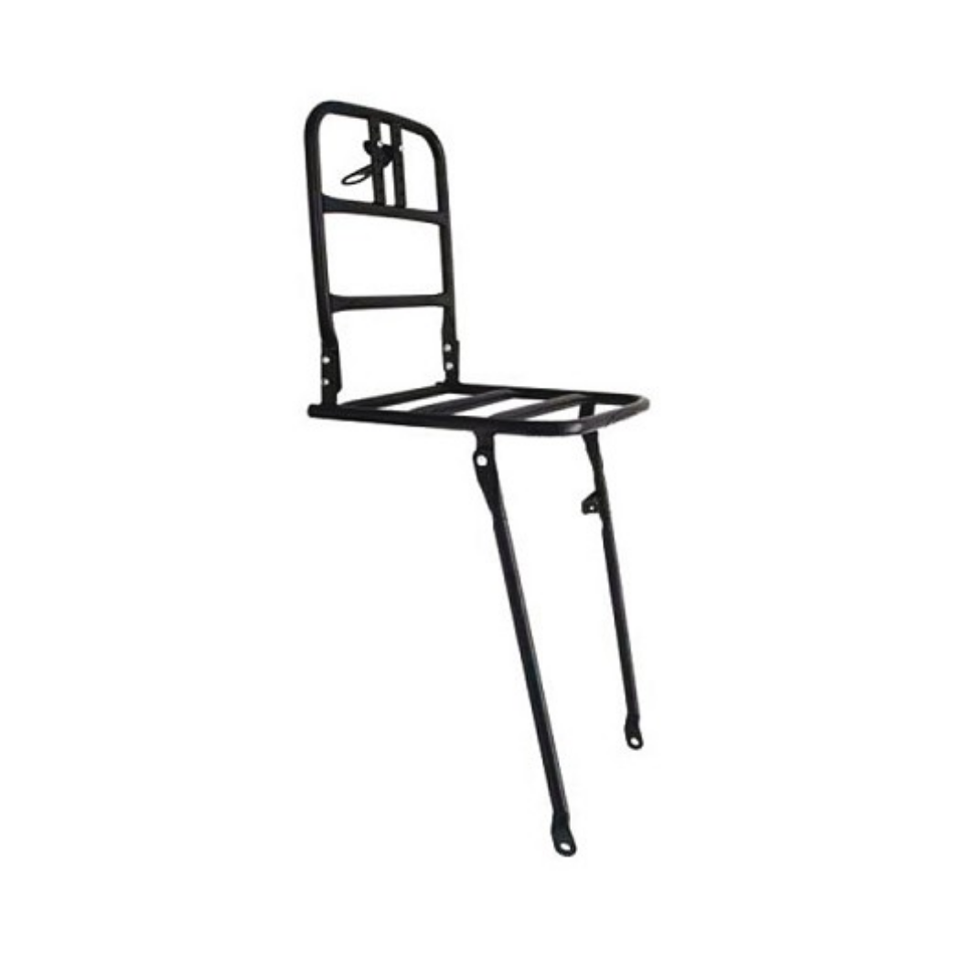 Front carrier 24 black aluminum