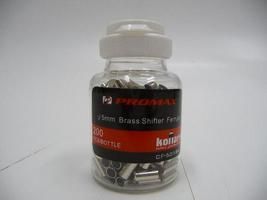 Promax cable caps 5mm brass (p200)