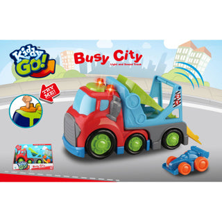 Kiddy Go Auto Transporter mit Licht und Klang 19,5 cm