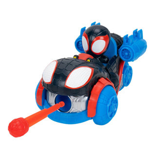 Spidey vehicle dart zoomer assorted