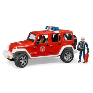 Bruder Auto Jeep Wrangler Fire Department