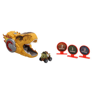 Set da gioco con auto sparatutto Dino no brand | 3 pezzi