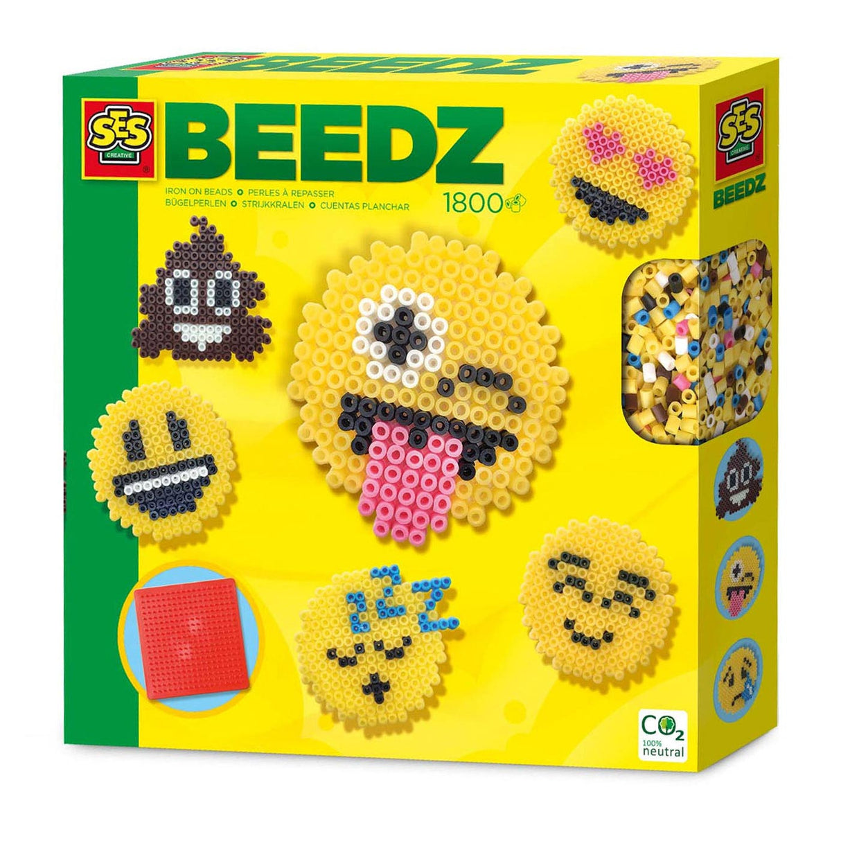 SES Iron-on Beads Emoticons