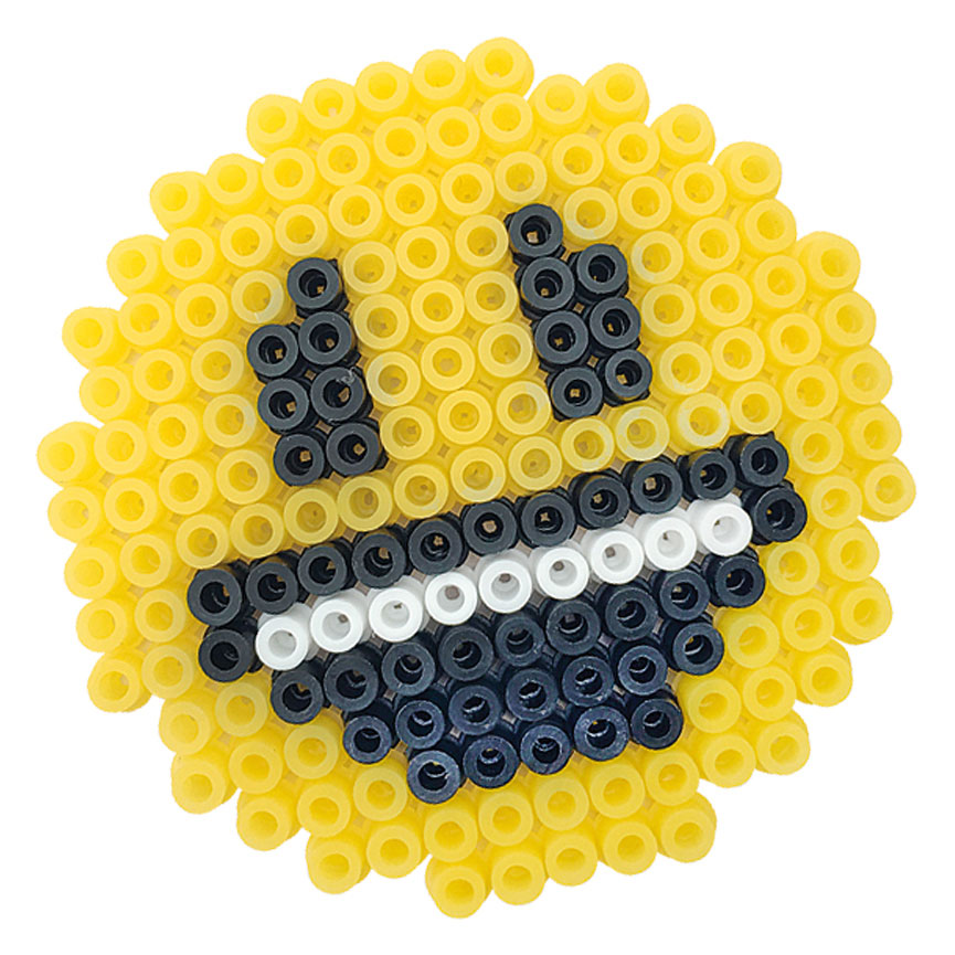 SES Iron-on Beads Emoticons