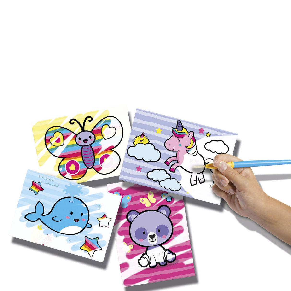 Ses mes premières couleurs avec l'eau - animaux fantastiques