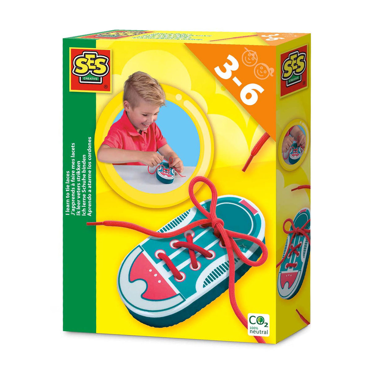 Ses, naučim se vezati vezalke