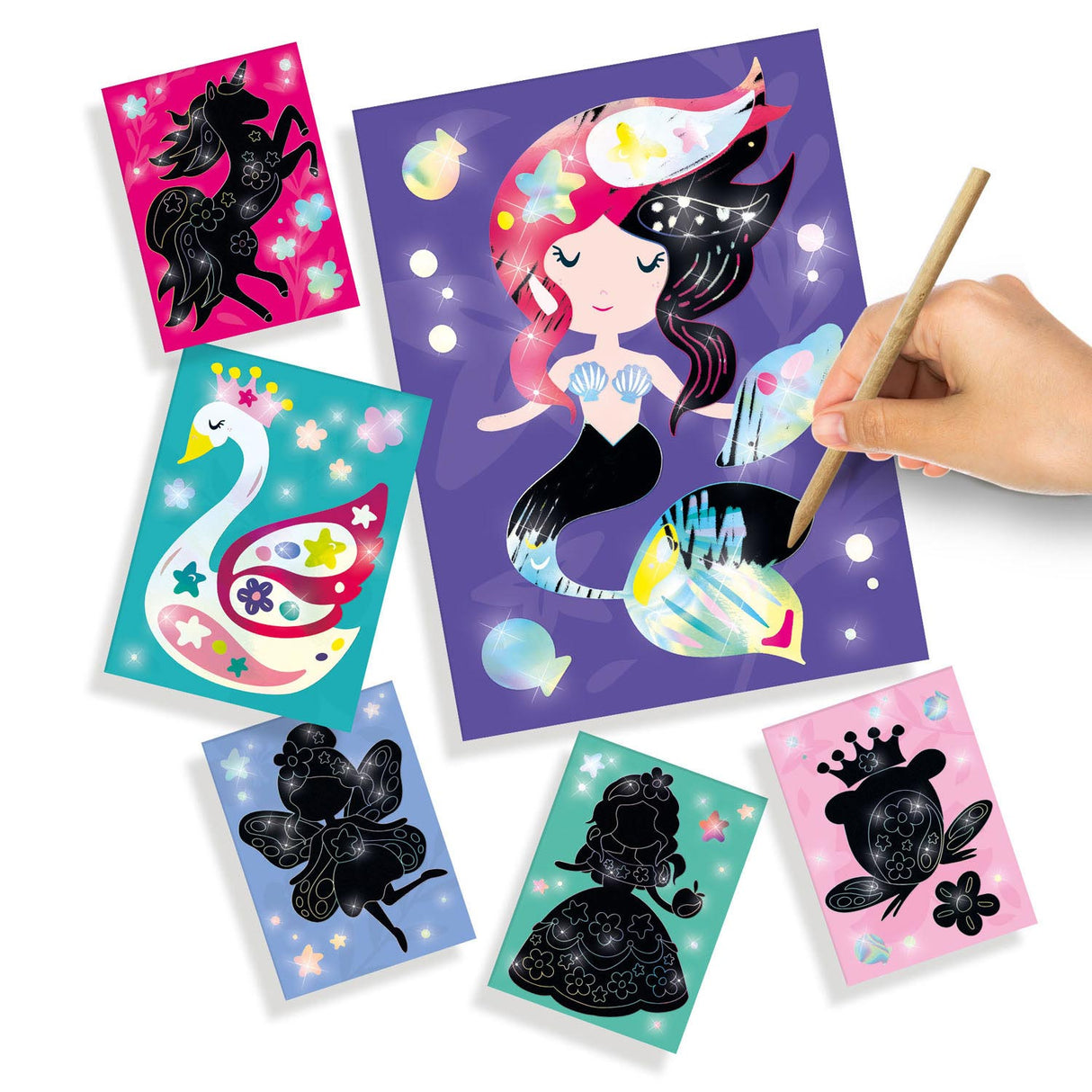 SES Holographic Scratch - eventyr