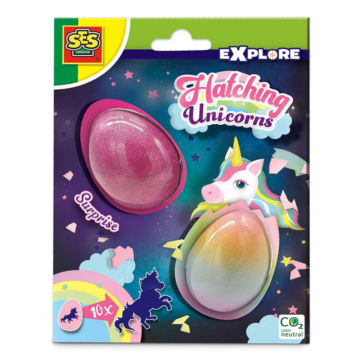 SES SES che coltiva gli unicorni a sorpresa uova