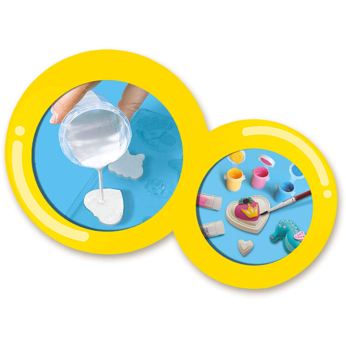 Ses girss pegando e pintando - jóias