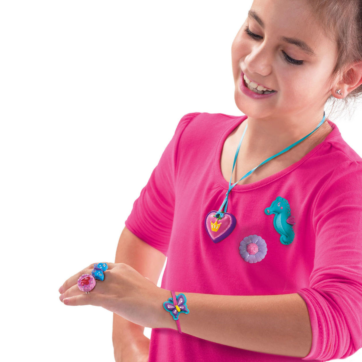 Ses girss pegando e pintando - jóias