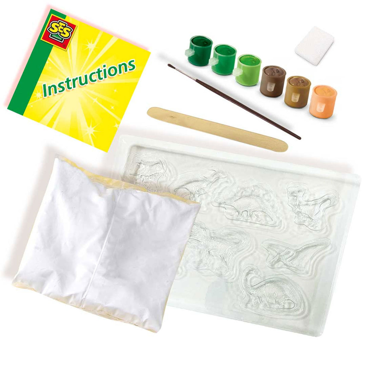 SES Plaster Casting and Painting - Dino World