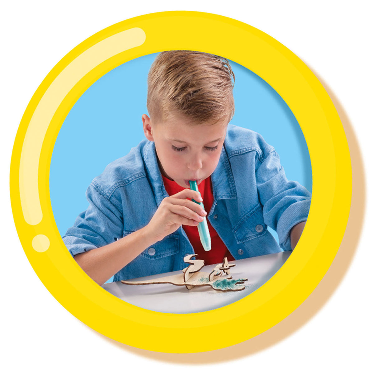 SES Blow Airbrush Blow Pens Dinos