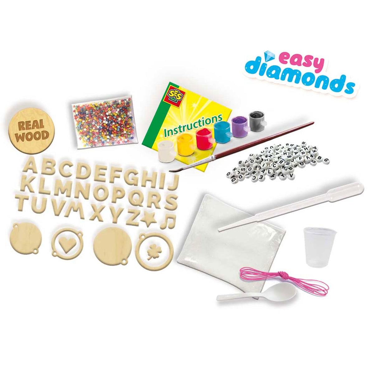 SES Easy Diamonds - Gioielli per lettere