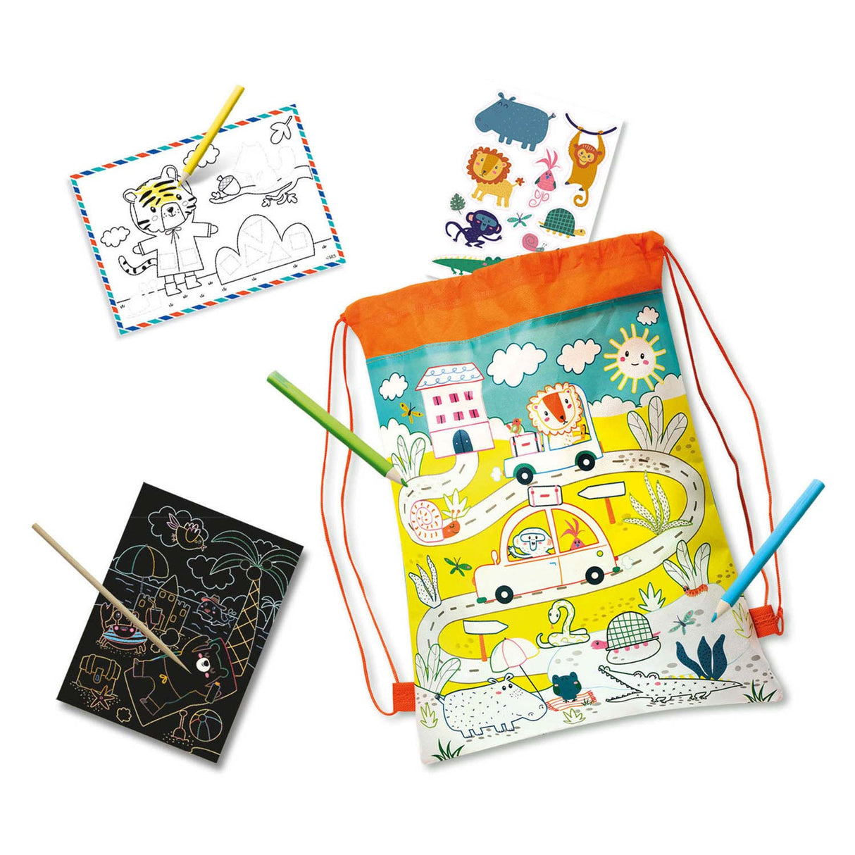 Mochila de atividades do SES