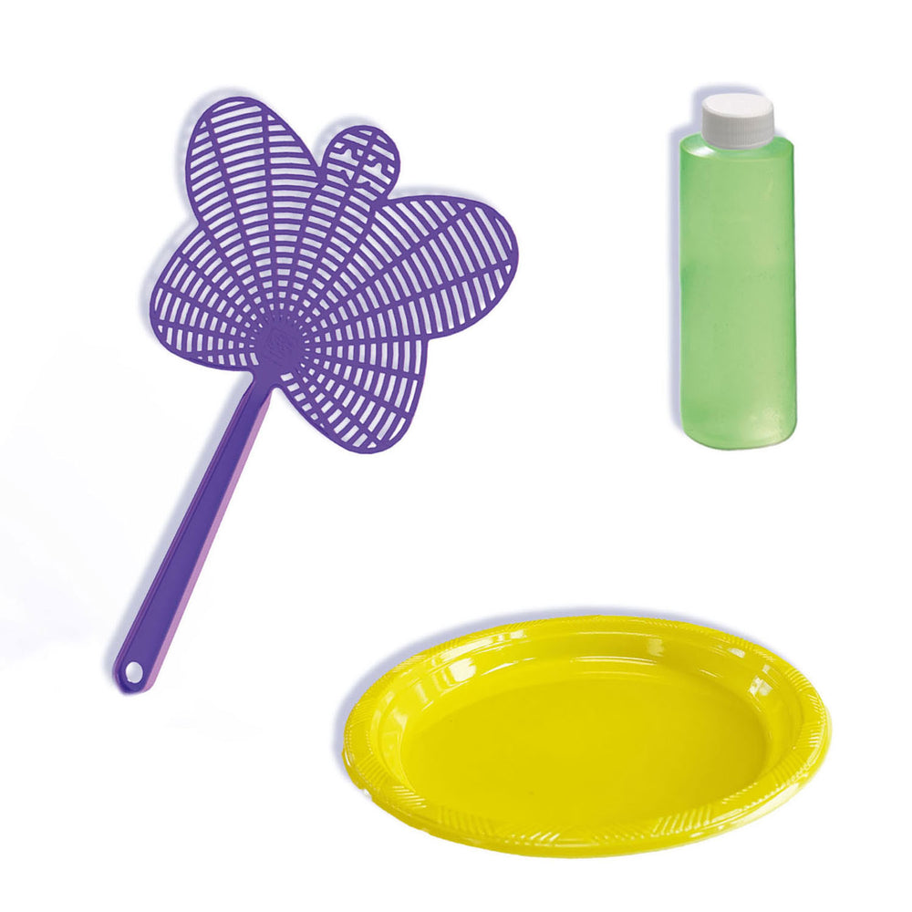Six butterfly bubbles
