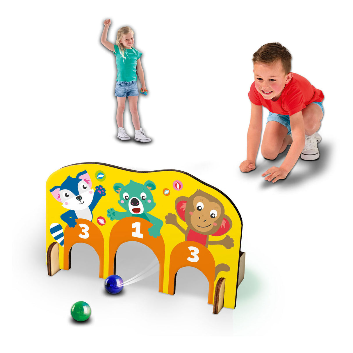 SES Knikker Hra Dřevěné brány