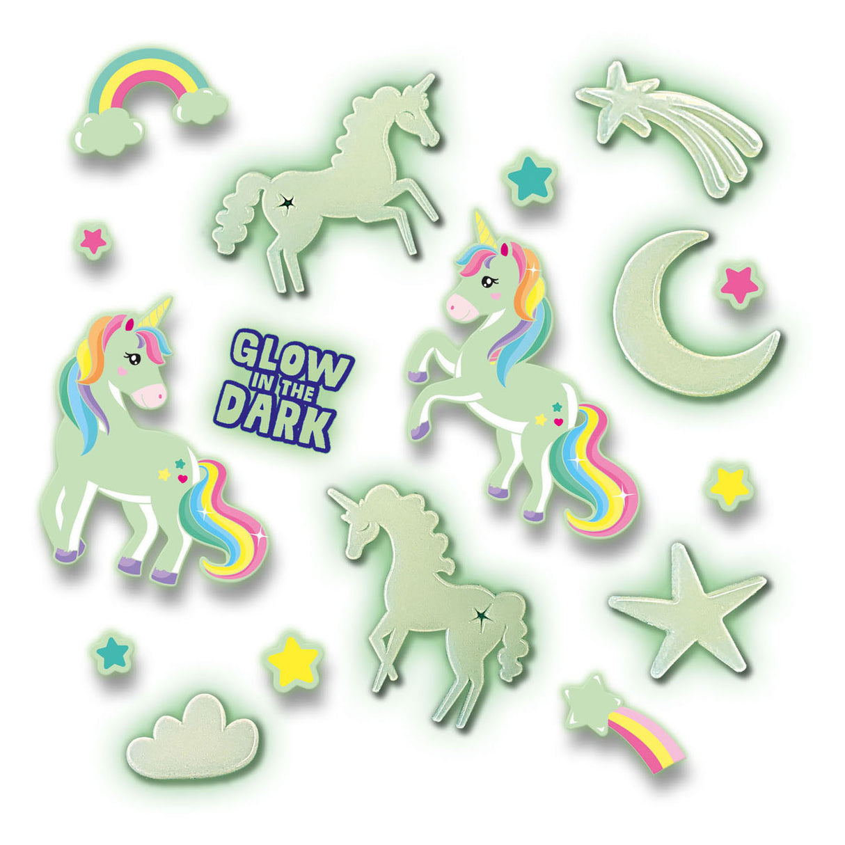 SES Glowing Unicorns, 25 pcs.