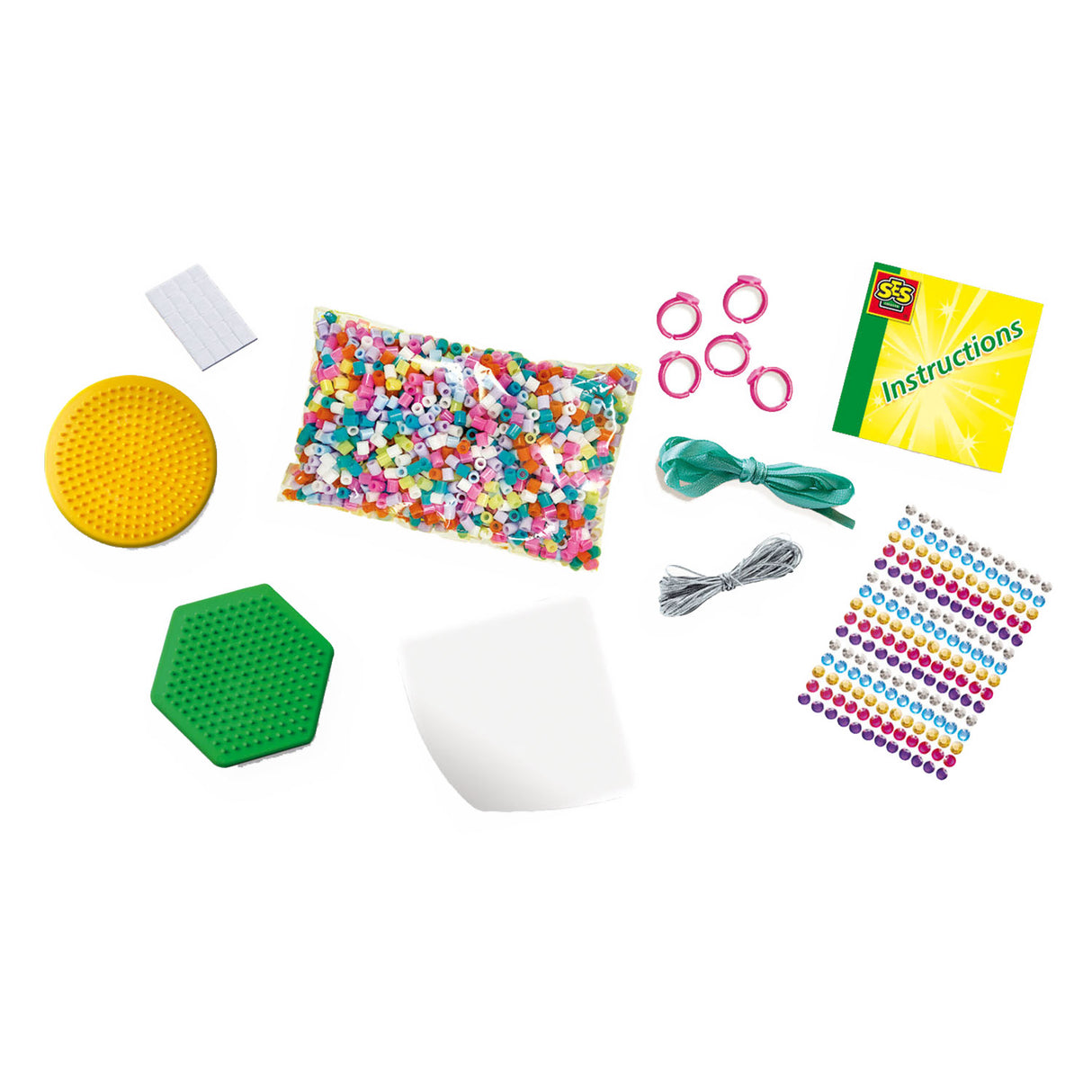 SES silitettävät helmet - timanttikorut