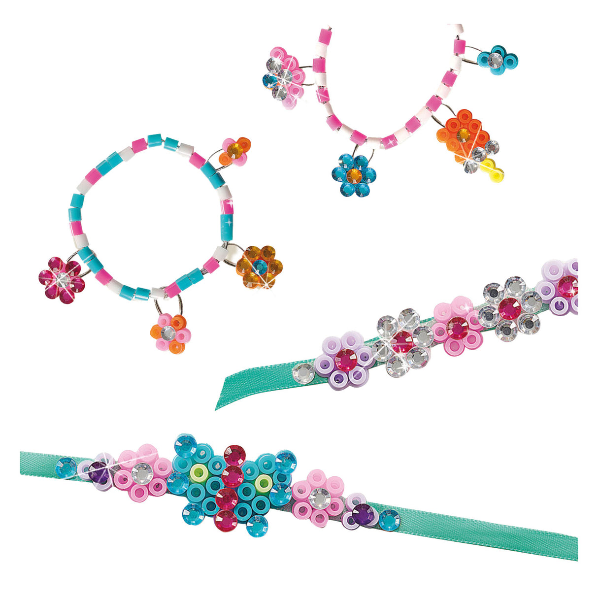 SES silitettävät helmet - timanttikorut